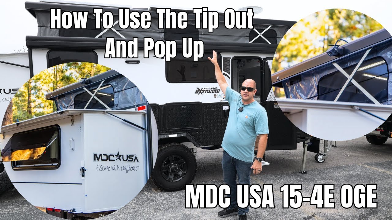 Технический осмотр MDC USA 15-4E | Инструкция по выдвижению и раскладыванию палатки