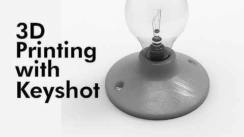 Keyshot Quick Tip: How to 3D Print Using Keyshot Geometry