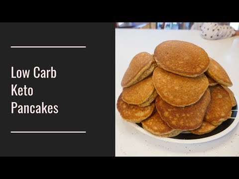 Fluffy Low Carb Keto Pancakes | Easy, Meal Prep | Semi Crunchy Mama