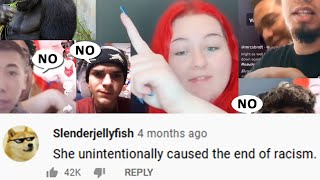 Tik Tok White Girl Gets Rejected By Every Race - Best comments