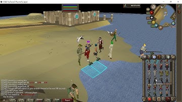 Old School Runescape | How to Climb Rope Emote | Random Event Mime Emote