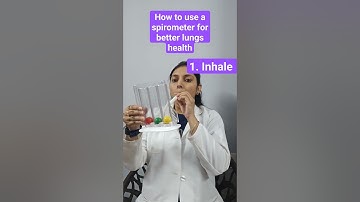 correct way of using spirometer # Better lungs health#  breathing exercise # COPD exercise