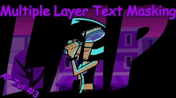 [Sony Vegas] Multiple Layer Text Masking Tutorial {Tut #3}