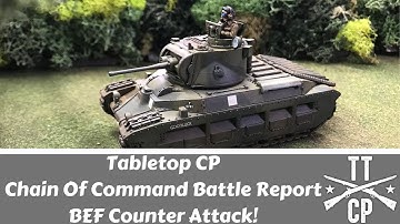 Tabletop CP: Chain of Command Battle Report- BEF Counter Attack!