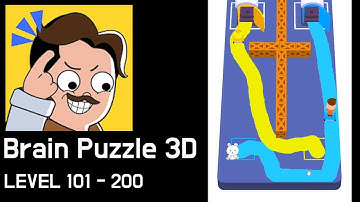 Brain Puzzle 3D Games Level 101-200 Walkthrough (GAMEJAM)