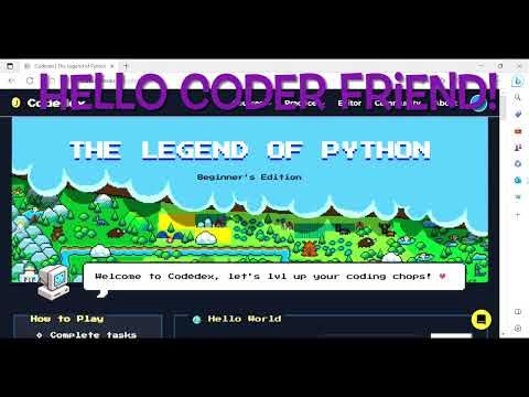 Codedex Tutorial: Python（パイソン） を学ぼう！チュートリアル集・01. Setting Up! - YouTube