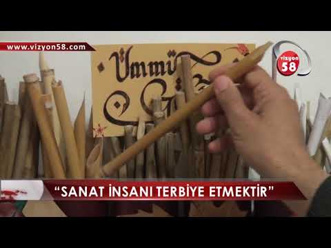 YÜZYILLARDIR SÜREGELEN SANAT: HÜSN-Ü HAT“SANAT İNSANI TERBİYE ETMEKTİR”