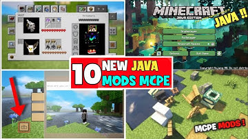 Top 5 Java Mods For Minecraft Pocket Edition 1.19+ | Convert MCPE Into Minecraft Java | Addon Mcpe