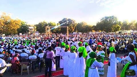 LIVE: suivez l'incroyable meeting de Ousmane sonko a kaolack