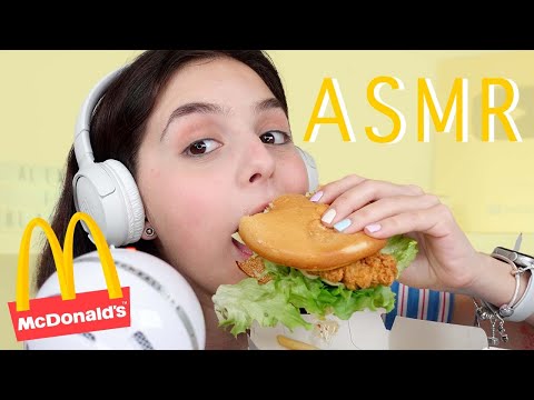 ASMR COMIENDO MCDONALD'S | alexabeautyy♡