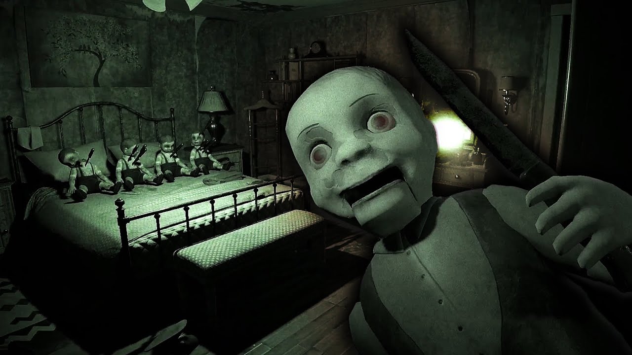 A Short Indie Horror Game About KILLER Dolls Get Out If You Can YouTube