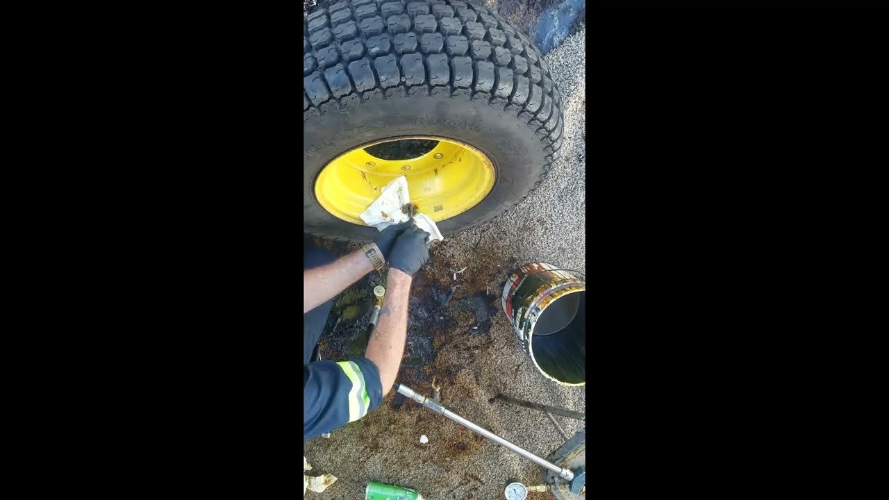 How to Foam Fill Tires YouTube
