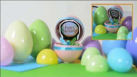 Easter Bunny Surprise featuring uLCD 220RD