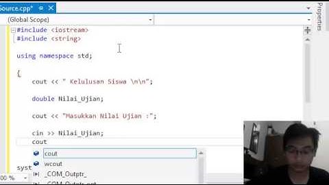 Pemrograman C++ - Modul 5-1, "Percabangan Dengan Fungsi IF"