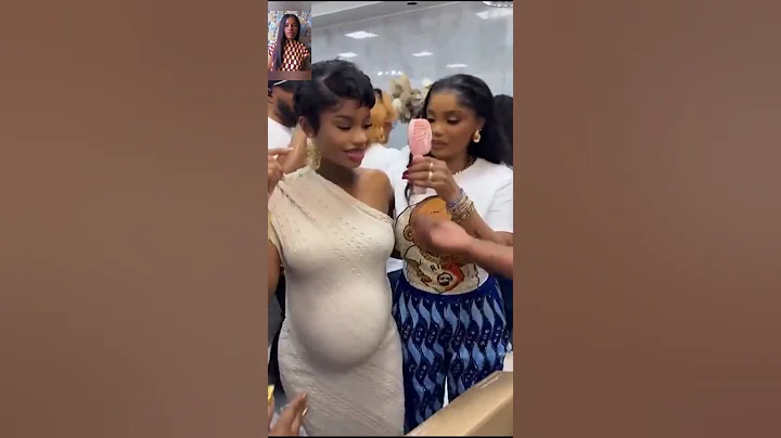 Nollywood Actress, Priscilla Ojo & her beautiful mother dancing nicely at her baby shower in Canada.