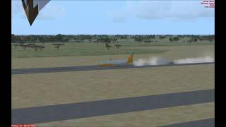 FSX - Landing at Quelimane, Mozambique