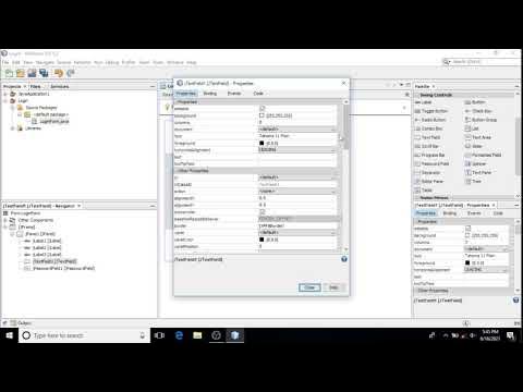 How to make Simple Login Form in Java without Database Connection ...