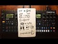 Setting up Digitakt+Digitone combo (and 10 minutes of noodling)