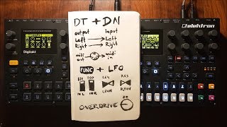 Setting up Digitakt+Digitone combo (and 10 minutes of noodling)