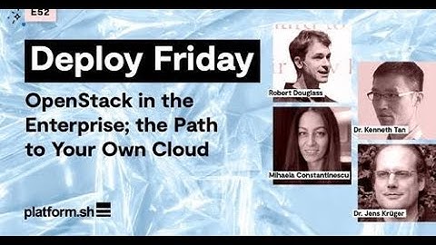 de.NBI cloud project with #OpenStack and #SardinaSystems at #DeployFriday