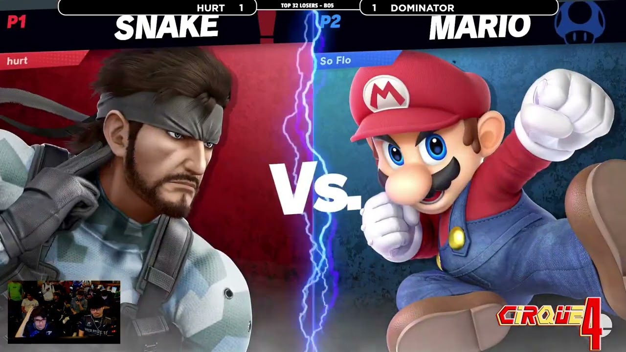 Hurt (Snake) vs. Dominator (Mario) - Cirque 4 | 20 Oct '24