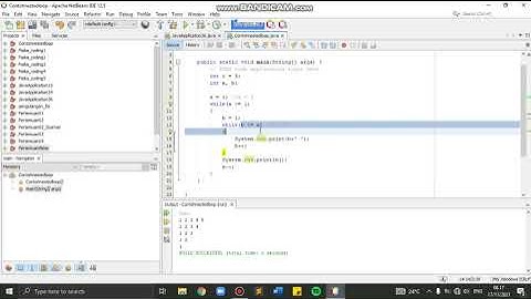 Algoritma dan Pemrograman Tugas 6 - Looping Bersarang While