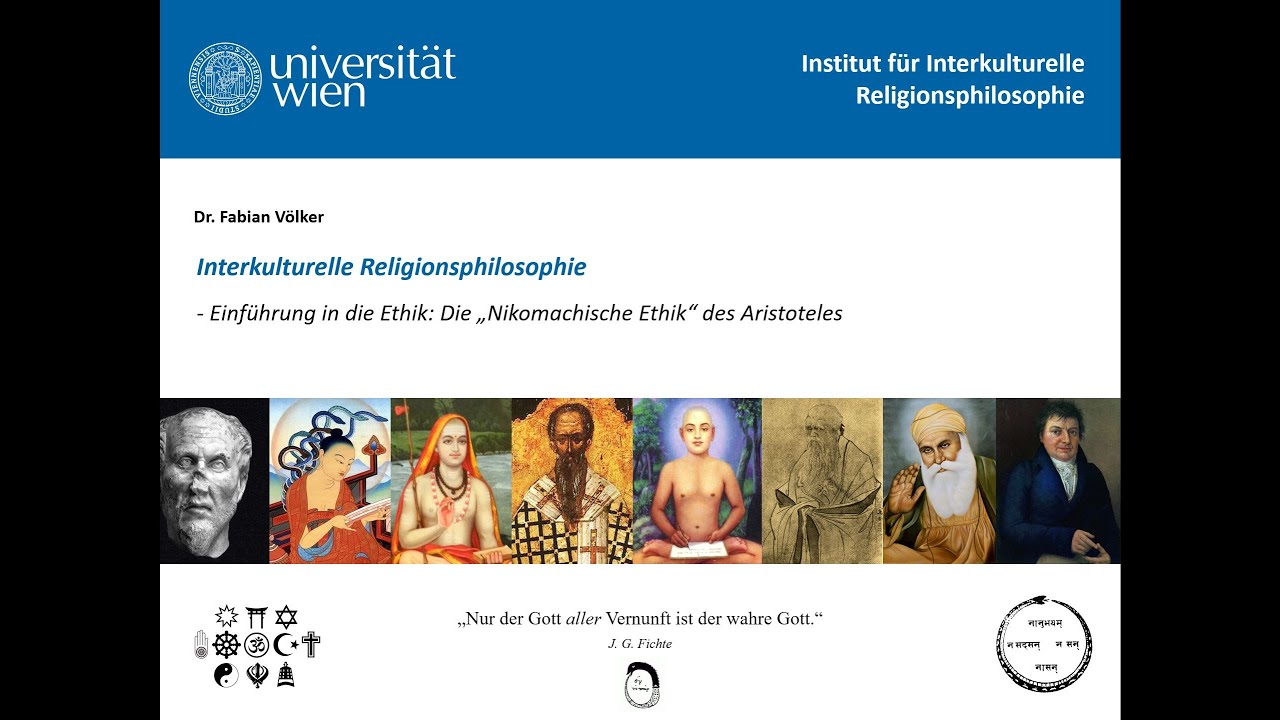 Fabian Völker - Einführung in die Ethik - Die Nikomachische Ethik des Aristoteles  - I