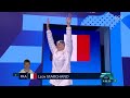 Leon Marchand's FIRST Olympic Gold Medal! 🇫🇷 🥇 #Paris2024