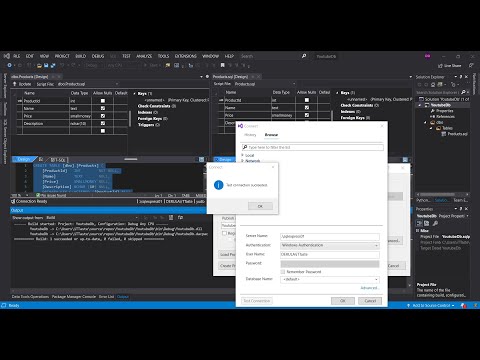 Microsoft SQL Server Database Project in Visual Studio 2019 (Getting Started)