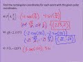 Section 9 3 Part A Polar And Rectangular Forms Of Equations 