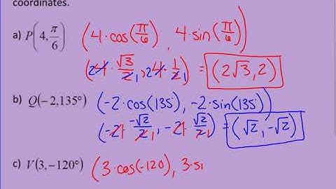 Section 9-3 Part A Polar and Rectangular Forms of Equations