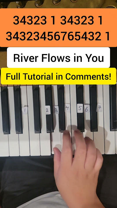 River Flows in You (Easy Piano Tutorial)