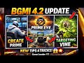 BGMI 4.2 Update 🔥 Create Prime + Prime Eye + Targeting Vine 😱 | New Tips & Tricks