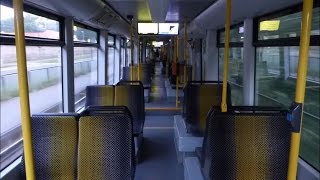 Straßenbahn Dresden - Mitfahrt 2 im NGTD12DD, auf der Linie 7 [HD]