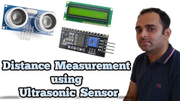 Distance Measurement using Ultrasonic Sensor with LCD/I2C