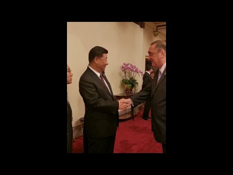 შეხვედრა ჩინეთის პრეზიდენტ სი ძინპინთან