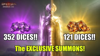 SEASON 3 SUMMONS!!! THE STARLIGHTS AND THE EXCLUSIVES!! Dragonheir: Silent Gods