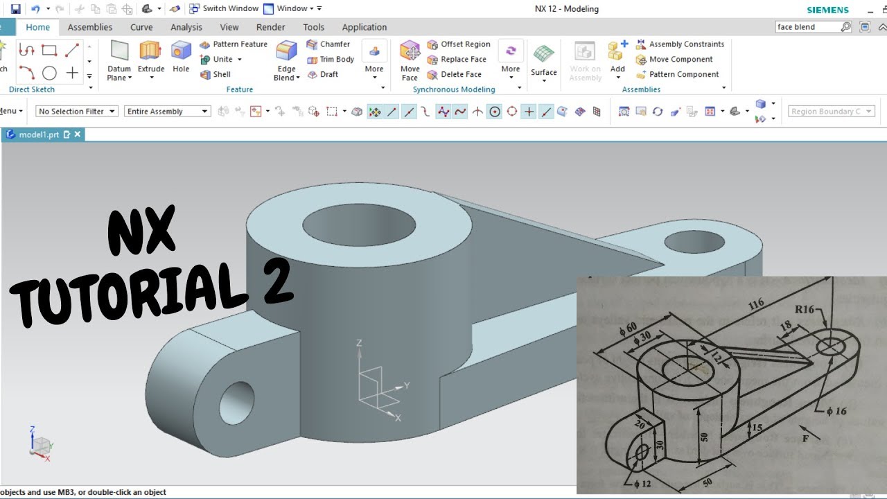 NX TUTORIAL 2 - YouTube