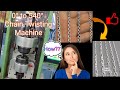 How to make curb chain from anchor chain?? Chain Twisting Machine