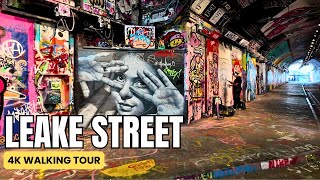 Leake Street Graffiti Tunnel London 4K Walk | Street Art, Urban Vibes & Walking Tour (2025)