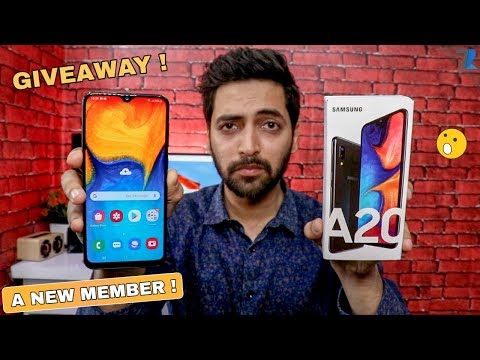 Samsung Galaxy A20 - Unboxing & First Impressions ! With A SURPRISE🔥