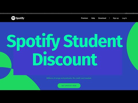 How to get Spotify Student Premium Account | Spotify Student Discount