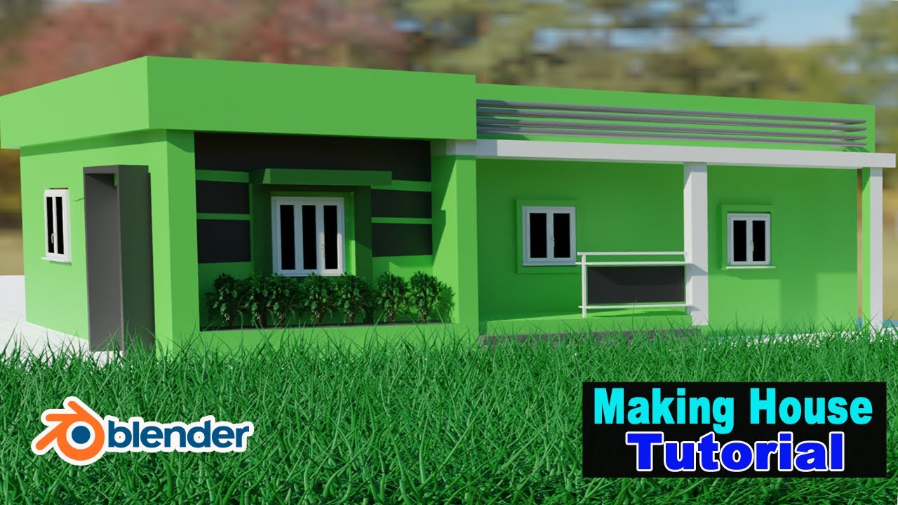 How To Make A House In Blender 29 Architectural Visualization