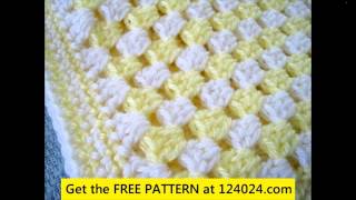 crochet granny square scarf