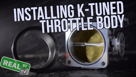 Installing a K TUNED Throttle Body