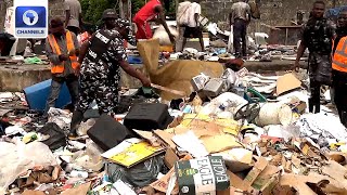 Lagos Govt Begins Demolition Of Shanties Along Oniru Coastal Road