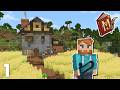 I Built a STARTER HOUSE on Misadventures : Ep 1 : Minecraft Forever World SMP