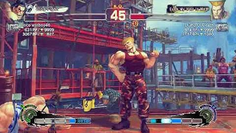 Ultra Street Fighter IV battle: E. Honda vs Guile