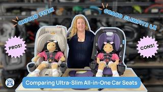 Chicco Fit3x vs. Graco SlimFit3 LX | Best 3-Across Car Seat?