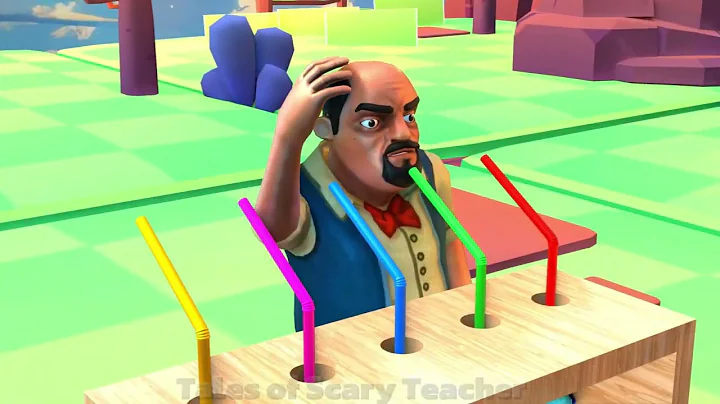 Scary Teacher 3D vs Squid Game Wooden Door Water Sprayer 5 Times Challenge Miss T vs Granny Loser